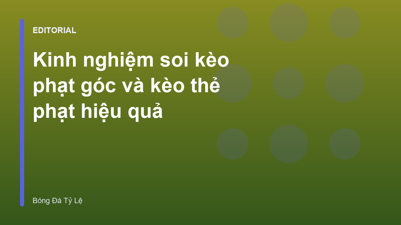 Phân tích dữ liệu phạt góc trong bóng đá